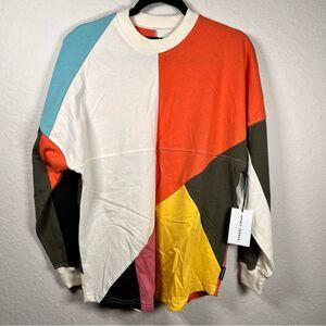 SPIRIT JERSEY 💗 NWT 💗 long sleeve, comfy Colorblock shirt 💗 oversized 💗